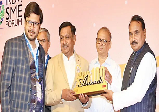 ମଧୁକୁଞ୍ଜ ଧୂପ କମ୍ପାନିକୁ ସର୍ବଭାରତୀୟ ଏସ୍‌ଏମ୍‌ଇ ୧୦୦ ପୁରସ୍କାର