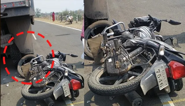 ବାଇକ୍‌ରେ ଯିବା ସମୟରେ ନିୟନ୍ତ୍ରଣ ହରାଇଲେ ପ୍ରଧାନଶିକ୍ଷକ, ଡମ୍ପରକୁ ଧକ୍କା ଦେଇ ମୃତ୍ୟୁ