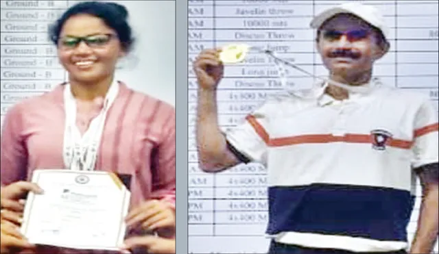 ଜାତୀୟ ମାଷ୍ଟର୍ସ ଦୌଡ଼କୁଦ: ଓଡ଼ିଶାକୁ ୨ ସ୍ବର୍ଣ୍ଣ ସହ ୯ ପଦକ