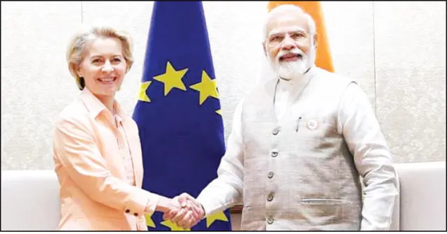 ୟୁରୋପୀୟ ଆୟୋଗ ସଭାପତି-ମୋଦୀ ଆଲୋଚନା: ଇୟୁ-ଭାରତ ବାଣିଜ୍ୟ ପ୍ରଯୁକ୍ତି ପରିଷଦ ଆରମ୍ଭ ହେବ