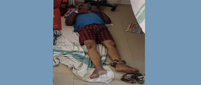 ସାମ୍ବାଦିକଙ୍କ ପାଦରେ ବେଡ଼ି ଘଟଣା: ହୋମ୍‌ଗାର୍ଡଙ୍କୁ ଢାଲ କଲେ, ଖସିଯିବେ ଦୋଷୀ ଅଧିକାରୀ!