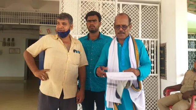 ନବ ନିର୍ମାଣ କୃଷକ ସଂଘ ପକ୍ଷରୁ ଜିଲ୍ଲାପାଳଙ୍କୁ ଦାବିପତ୍ର 