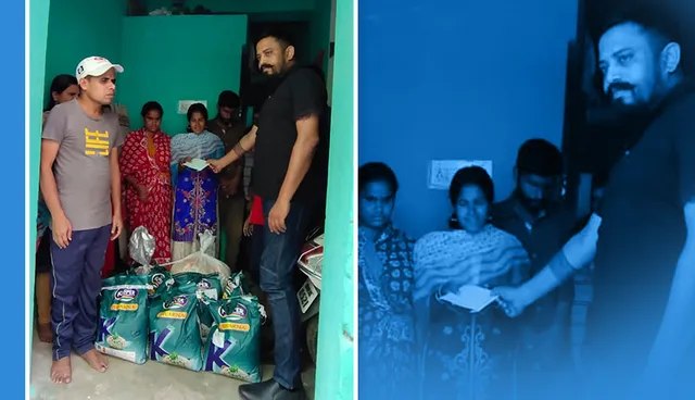 ଦିବ୍ୟାଙ୍ଗଙ୍କୁ ୬ ମାସର ରାସନ ସାମଗ୍ରୀ ଦେଲା ସମାଜସେବୀ ସଂସ୍ଥା