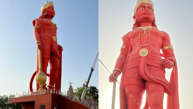 ଗୁଜରାଟର ମୋର୍ବିରେ ୧୦୮ ଫୁଟ୍‌ ଉଚ୍ଚ ହନୁମାନ ପ୍ରତିମା ଉଦ୍‌ଘାଟନ କଲେ ପ୍ରଧାନମନ୍ତ୍ରୀ ନରେନ୍ଦ୍ର ମୋଦୀ