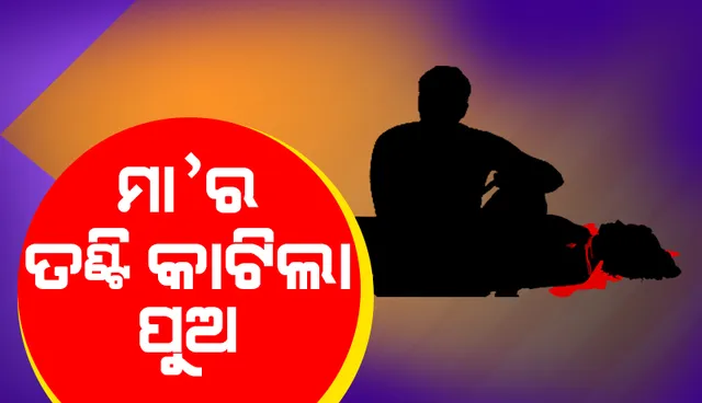 ଭୁଲିଗଲା ବାତ୍ସଲ୍ୟ ମମତା: ମା’ର ତଣ୍ଟି କାଟିଲା ପୁଅ, ଅଖାରେ ପୁରାଇ ମୃତଦେହ ଲୁଚାଇଲା