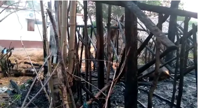 ଗୁହାଳ ଘରେ ନିଆଁ ଲାଗି ୨ ଗାଈଙ୍କ ମୃତ୍ୟୁ