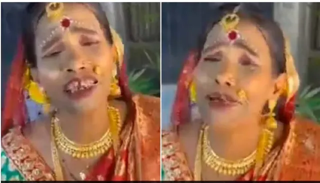 ବଧୂ ବେଶରେ ସଜେଇ ହୋଇ ରାନୁ ମଣ୍ଡଳ ଗାଇଲେ ଏହି ଗୀତ: ଭିଡିଓ ଭାଇରାଲ