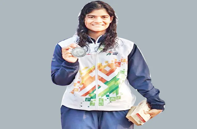 ଖେଲୋ ଇଣ୍ଡିଆ ବିଶ୍ୱବିଦ୍ୟାଳୟ କ୍ରୀଡ଼ା ପ୍ରତିଯୋଗିତାରେ ପ୍ରତ୍ୟାଶାଙ୍କୁ ରୌପ୍ୟ