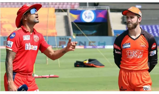 ଆଇପିଏଲ୍‌: ଟସ୍‌ ଜିଣି ବୋଲିଂ ନିଷ୍ପତ୍ତି ନେଲା ହ୍ରାଇଦ୍ରାବାଦ୍‌, ବ୍ୟାଟିଂ କରୁଛି ପଂଜାବ