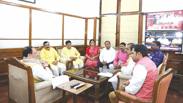 ଜେ.ପି ନଡ୍ଡାଙ୍କୁ ଭେଟିଲେ ରାଜ୍ୟ ବିଜେପି ପ୍ରତିନିଧି ଦଳ