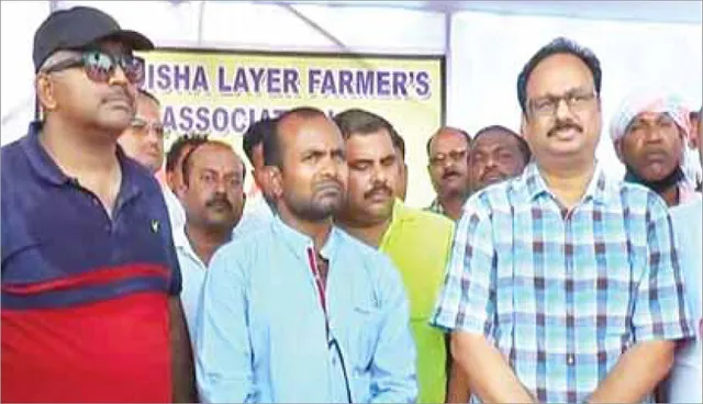 ରାଜରାସ୍ତାରେ ଅଣ୍ଡା ଚାଷୀ: ଏନ୍‍ଇସିସି ଏକଛତ୍ର ନୀତି ବିରୋଧରେ ଆନ୍ଦୋଳନକୁ ଓହ୍ଲାଇଲେ