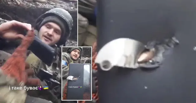 ଗୁଳିକୁ ବାଧା ଦେଲା ମୋବାଇଲ୍‌ ଫୋନ୍‌, ବଞ୍ଚିଗଲା ୟୁକ୍ରେନୀୟ ସୈନିକଙ୍କ ଜୀବନ