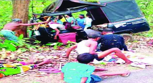 ଗଛକୁ ପିଟିଲା ଅଟୋ:  ଜଣେ ମୃତ, ୮ ଗୁରୁତର