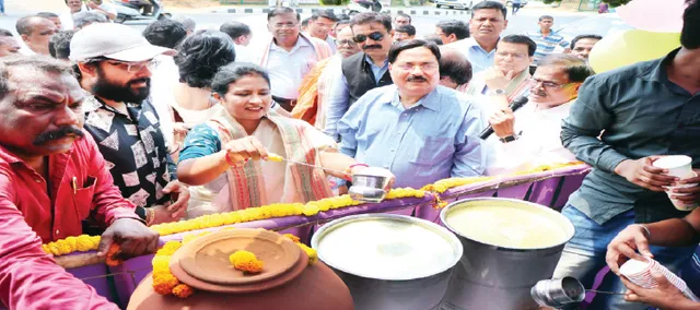 ଭୁବନେଶ୍ବରରେ ବେଦାନ୍ତ ପକ୍ଷରୁ ଜଳସେବା ଶିବିର ଆରମ୍ଭ