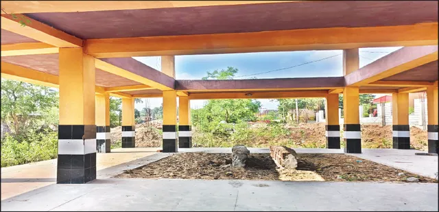 ଆଇଗିଣିଆ ଶ୍ମଶାନରେ ବିଦ୍ୟୁତ୍ ଚୁଲା: ଅଧାରେ ଲଟକିଛି