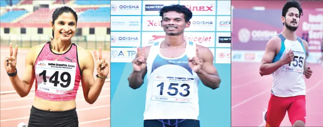 କଳିଙ୍ଗ ଇଣ୍ଡିଆନ୍‌ ଗ୍ରାଁ ପ୍ରିରେ ଚମକିଲେ ଶ୍ରାବଣୀ