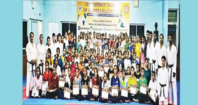 ଆତ୍ମରକ୍ଷା କୌଶଳ ଶିବିର ଉଦ୍‌ଯାପିତ