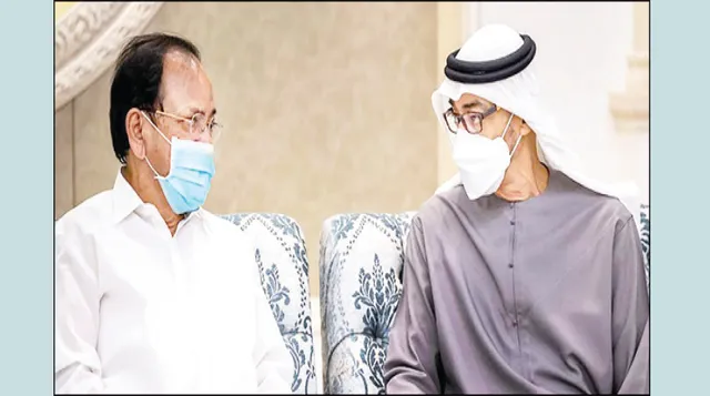 ଶେଖ ଖଲିଫାଙ୍କ ମୃତ୍ୟୁରେ ସମବେଦନା ଜଣାଇବା ପାଇଁ ୟୁଏଇ ଗସ୍ତରେ ଉପରାଷ୍ଟ୍ରପତି