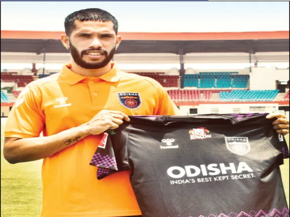 ରାଜଙ୍କ ସହ ଓଡ଼ିଶା ଏଫ୍‌ସିର ୨ ବର୍ଷିଆ ଚୁକ୍ତି