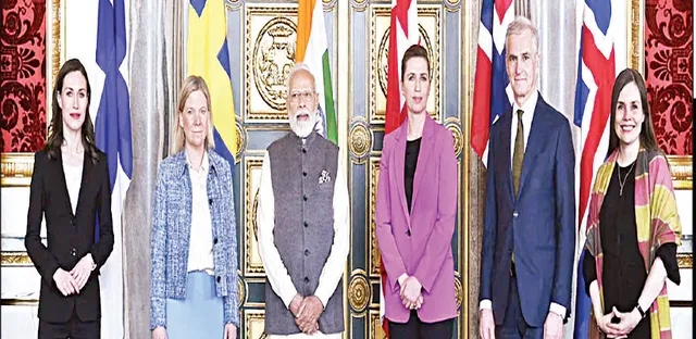 ଦ୍ବିତୀୟ ଭାରତ-ନାର୍ଡିକ ଶିଖର ସମ୍ମିଳନୀ: ଭବିଷ୍ୟତ ପାଇଁ ରଣନୀତି ପ୍ରସ୍ତୁତ