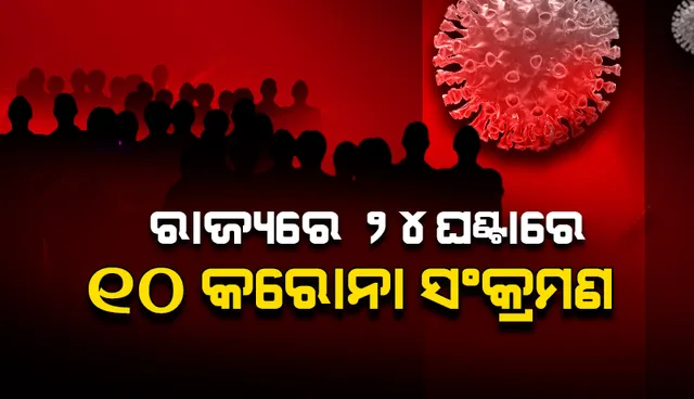 ଗତ ୨୪ ଘଣ୍ଟା ମଧ୍ୟରେ ରାଜ୍ୟରେ ୧୦ କରୋନା ପଜିଟିଭ ଚିହ୍ନଟ, ଜଣେ ୧୮ ବର୍ଷରୁ କମ୍ ବର୍ଗର