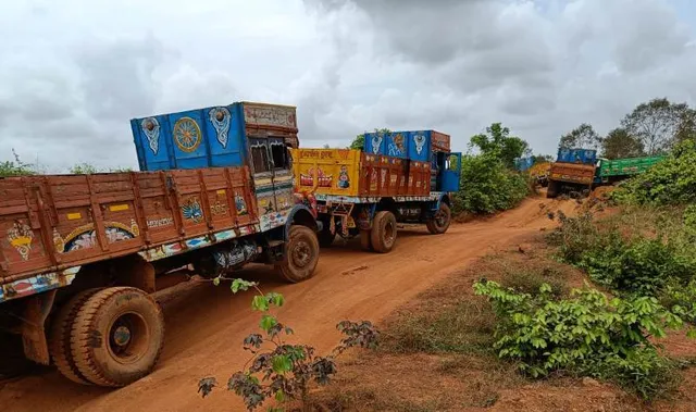 ମାଙ୍କଡ଼ା ପଥର ଚୋରା ଚାଲାଣ ଧରପଗଡ଼, ପୁଣି ଖସିଲେ ମାଲିକ