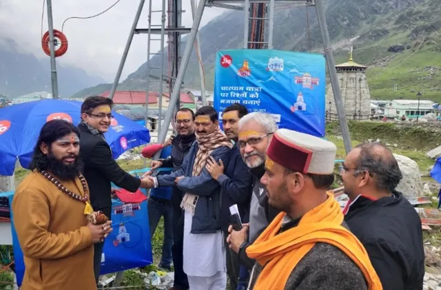 କେଦାରନାଥ ଧାମ ପାଦଚଲା ଯାତ୍ରା ମାର୍ଗରେ ମୋବାଇଲ ସଂଯୋଗ ଯୋଗାଇଲା ଜିଓ