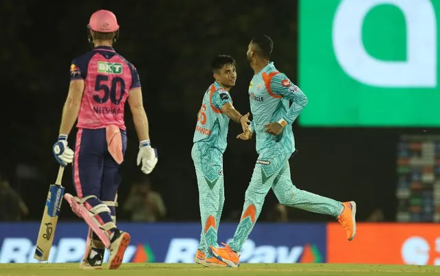 ଆଇପିଏଲ୍‌: ଲକ୍ଷ୍ନୌ ସୁପର ଜ୍ୟାଣ୍ଟସ୍‌କୁ ୧୭୯ ରନ୍‌ର ବିଜୟ ଲକ୍ଷ୍ୟ ଦେଲା ରାଜସ୍ଥାନ ରୟାଲ୍ସ