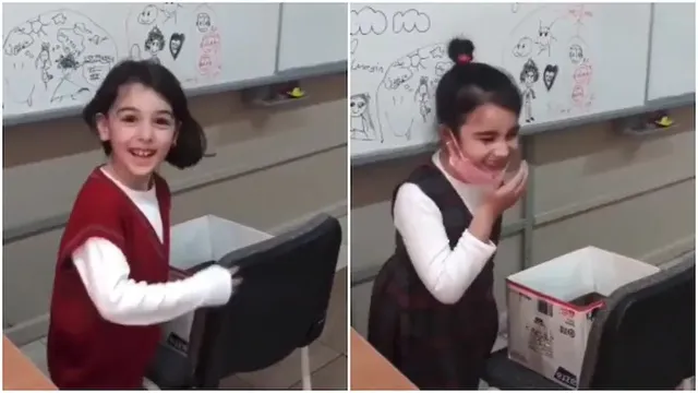 ବାକ୍ସ ଭିତରେ ମୋ ପ୍ରିୟ ଛାତ୍ରକୁ ଦେଖିପାରିବ; ଶିକ୍ଷକଙ୍କ କଥା ମାନି ଆନନ୍ଦିତ ହେଲେ ଛାତ୍ରଛାତ୍ରୀ