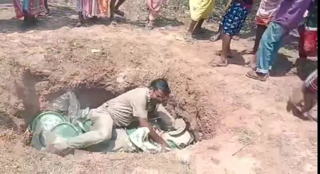 କୋରାପୁଟରେ ପୁଲିସକୁ ମାଡ଼ ! ଅଳ୍ପକେ ବର୍ତିଲେ ନନ୍ଦପୁର ଥାନା ଇନ୍ସପେକ୍ଟର