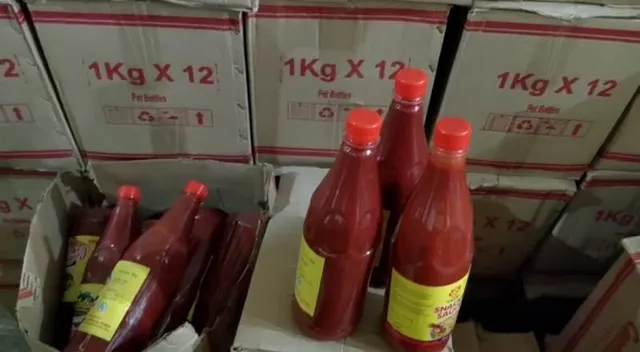 ୧୨ ଲକ୍ଷ ଟଙ୍କାର ନକଲି ସସ୍ ଓ ଚାଓମିନ୍ ଜବତ