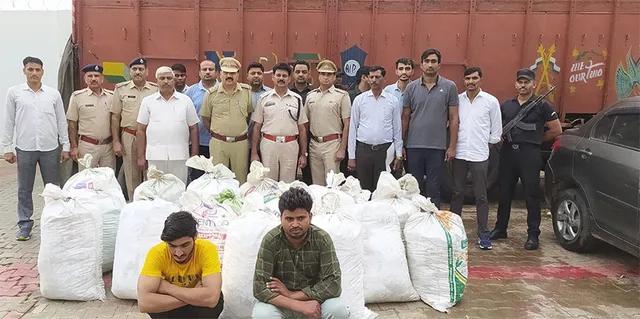 ୭୫୯ କେଜି ଗଂଜେଇ ଭର୍ତ୍ତି ୨ ଟ୍ରକ୍‌ ଜବତ