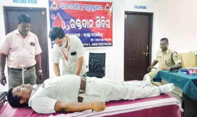 ‘ଆମ ଓଡ଼ିଶା’ ସହଯୋଗରେ ୧୧୫ ୟୁନିଟ୍ ରକ୍ତ ସଂଗ୍ରହ
