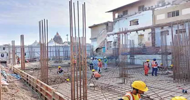 ଶ୍ରୀମନ୍ଦିର କାର୍ଯ୍ୟାଳୟ  ପାଇଁ ମୂଳଦୁଆ ପଡ଼ିଲା: ପିଲାର୍‌ ପାଇଁ ଉଠିଲା ରଡ୍‌, ଡିପିଆର୍‌ ପଠାଯାଇନି କି ଅନୁମତି ମିଳିନି