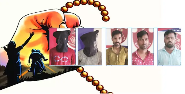 କୁଖ୍ୟାତ ଲୁଟେରା ଆୟୁଷ ସମେତ ୫ ଗିରଫ; ୧୦ଭରି ସୁନା, ୮ ମୋବାଇଲ୍ ଓ ବାଇକ୍ ଜବତ