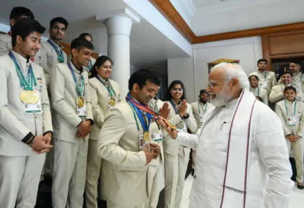 ଶ୍ରୁତିବାଧିତ ଅଲିମ୍ପିକ ଦଳକୁ ଆପ୍ୟାୟିତ କଲେ ପ୍ରଧାନମନ୍ତ୍ରୀ