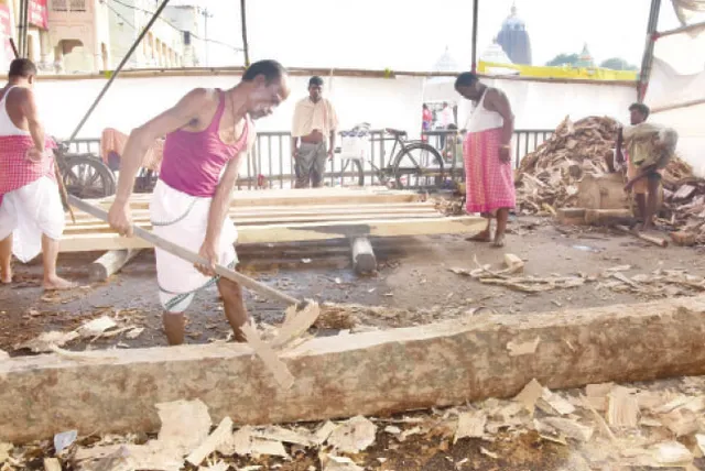 ରଥଖଳା ହାଲଚାଲ: ତିନି ରଥର ୨ଟି ଲେଖାଏଁ ଚାରିନାହାକା ଶେଷ