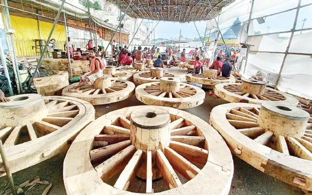 ଆଜି ତିନି ରଥର ଚକଡେରା ଅନୁକୂଳ