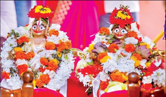 ଚନ୍ଦନଯାତ୍ରାର ରାମ-କୃଷ୍ଣ