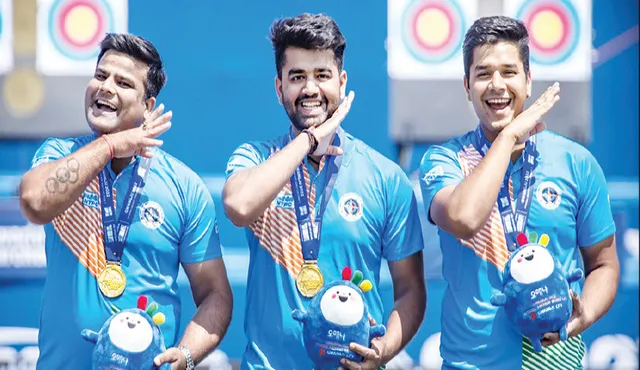 ଭାରତୀୟ ତୀରନ୍ଦାଜି ଦଳକୁ ଲଗାତାର ବିଶ୍ବକପ୍‌ ସ୍ବର୍ଣ୍ଣ