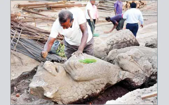 ଏମାର ମଠ ଖନନସ୍ଥଳରେ ପ୍ରତ୍ନତତ୍ତ୍ବ ବିଭାଗର ଯାଞ୍ଚ: ମିଳିଲା ଗଙ୍ଗବଂଶର କୀର୍ତ୍ତିରାଜି