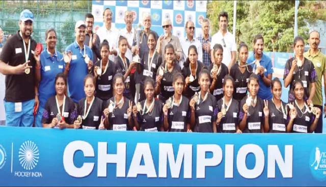 ଜାତୀୟ ସିନିଅର ମହିଳା ହକି ଚାମ୍ପିଅନସିପ ବିଜେତା ଓଡ଼ିଶା ହକି ଦଳ ସମ୍ବର୍ଦ୍ଧିତ