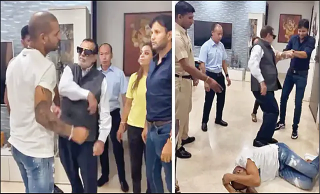 ଶିଖର ଧାୱନ ବାପାଙ୍କଠୁ ମାଡ଼ ଖାଇଲେ ! ଜାଣନ୍ତୁ କାହିଁକି