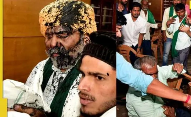 ରାକେଶ ଟିକାୟତଙ୍କୁ  ବେଙ୍ଗାଲୁରୁରେ କାଳି ମାଡ଼