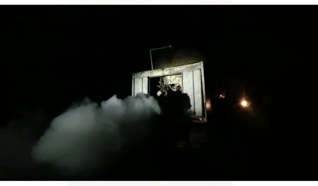 ଗ୍ୟାସ ବୋଝେଇ ଟ୍ରକ ଦୁର୍ଘଟଣା ଗ୍ରସ୍ତ, ଲୋକେ ଭୟଭୀତ