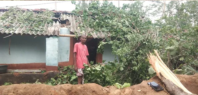 ରାଇକଳାରେ କାଳବୈଶାଖୀ