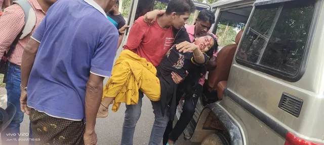 ବାହାଘରରୁ ଫେରିବା ବାଟରେ କାର୍‌ ଦୁର୍ଘଟଣାଗ୍ରସ୍ତ; ୫ ଆହତ