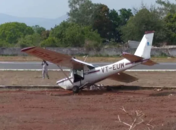 ବିରାଶାଳ ବିମାନ ଉଡାଣ କେନ୍ଦ୍ରରେ ଅଘଟଣ: ଦୁର୍ଘଟଣାର ଶିକାର ହେଲା ବିମାନ