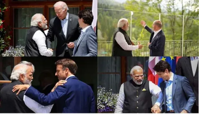 ମୋଦୀଙ୍କ ସହ ଜି-୭ ନେତାଙ୍କ ଭିଡିଓ ସେୟାର କଲେ ରିଜିଜୁ