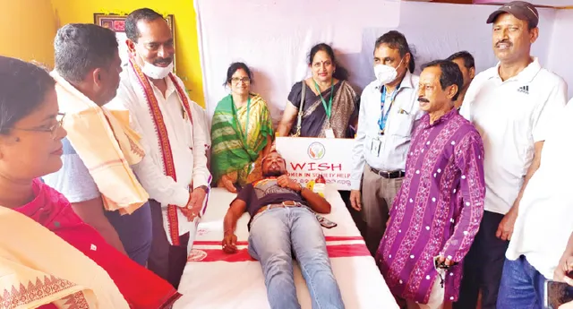 ୱିସ୍‌ ପକ୍ଷରୁ ରକ୍ତଦାନ ଶିବିର